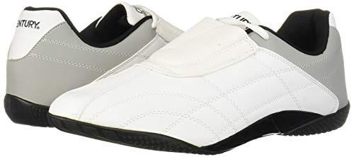 Century Century Lightfoot Martial Arts Shoes, White, Size 2.5