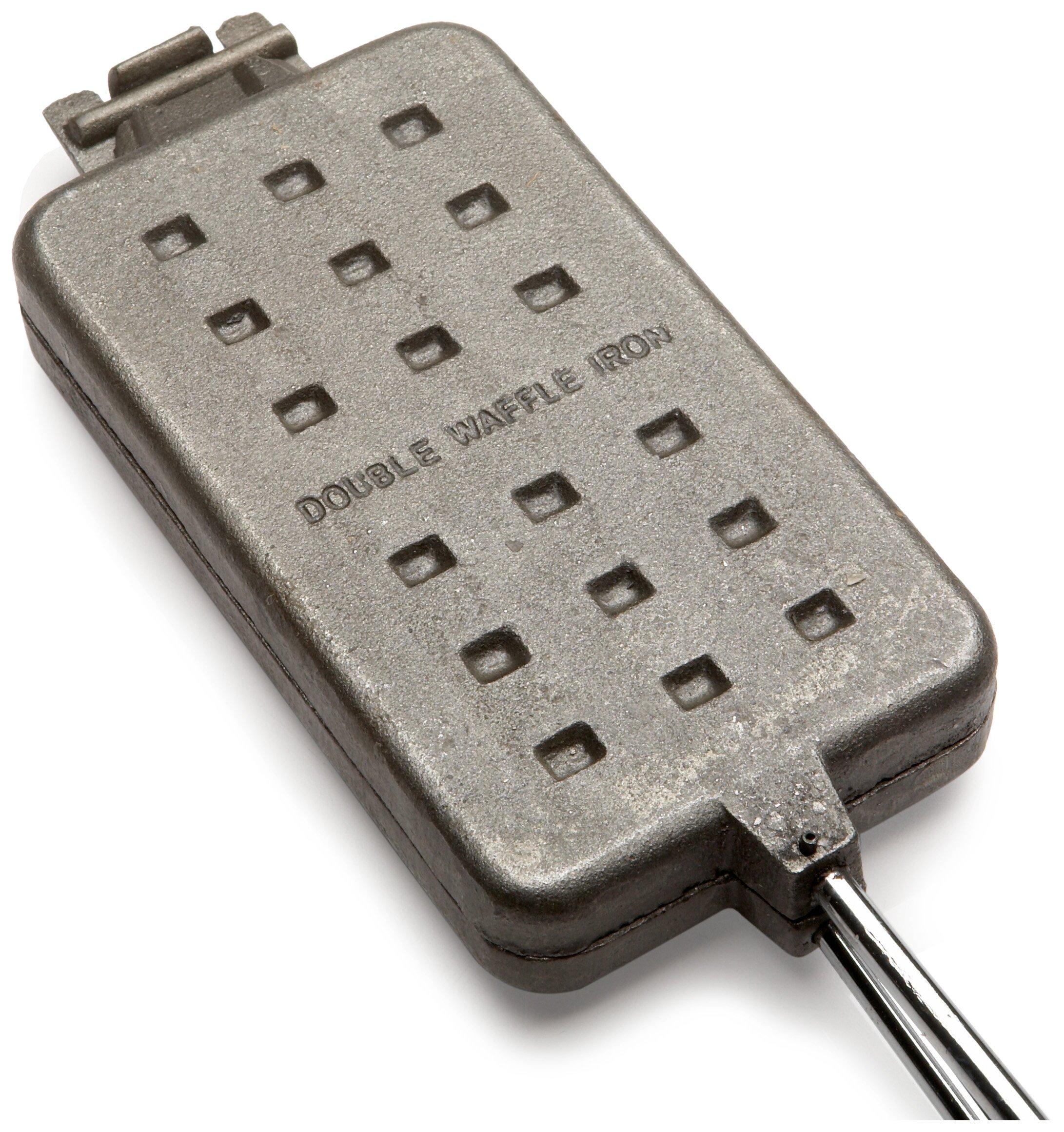 Rome Industries Rome's 1405 Waffle Iron with Steel and Wood Handles