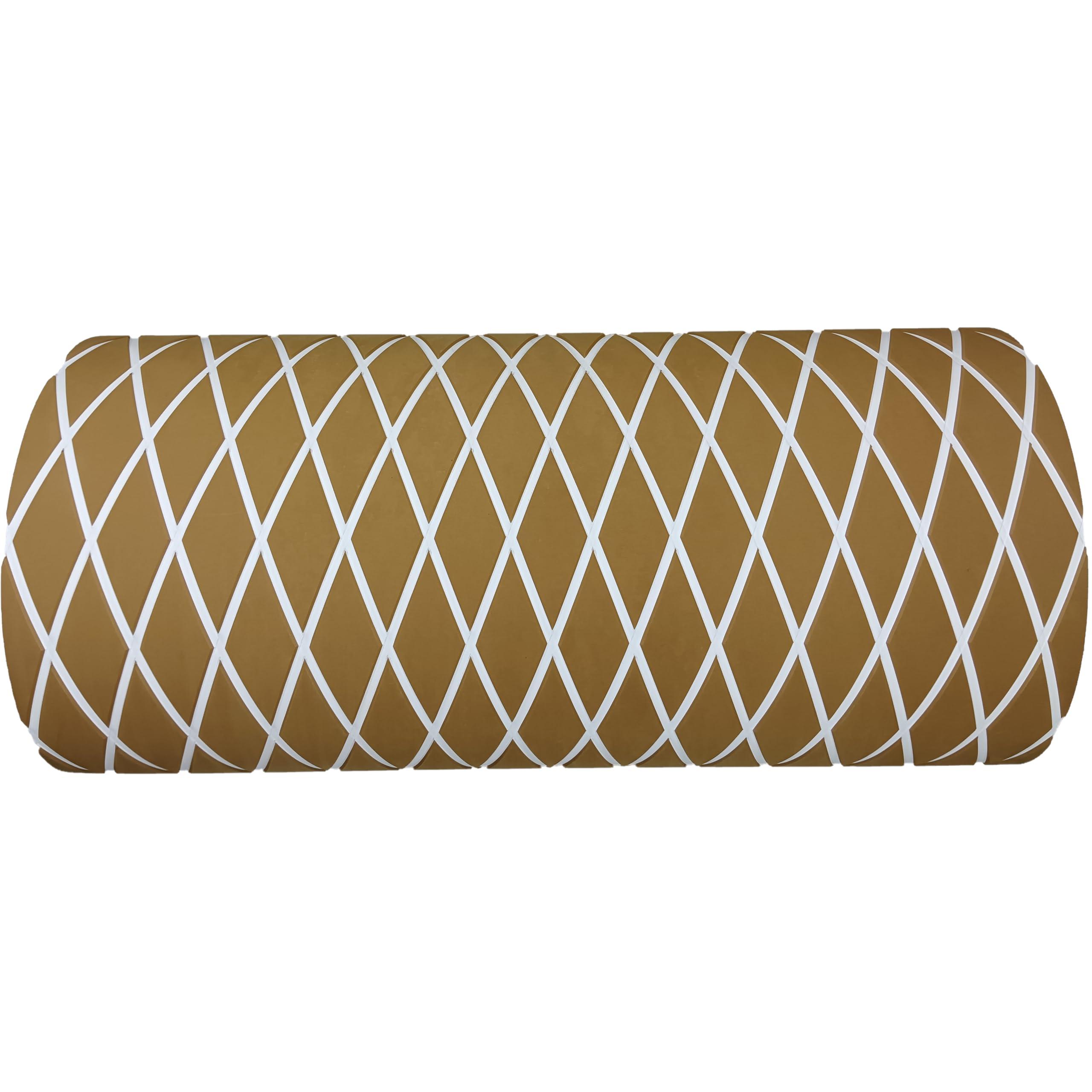 LSS laidi LSS laidi Boat Flooring Eva Foam Decking Marine Non-Slip Self-Adhesive Flooring for Motorboat Fishing Boat RV Yacht Kayak Swimming Pool 110.2''/102.3''/94.5''/86.6''/59''/X37.4''