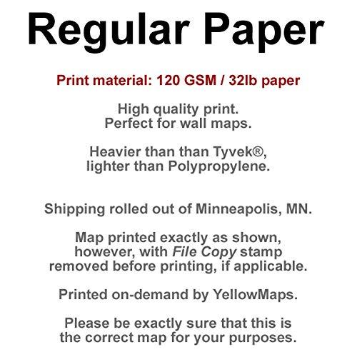 YellowMaps YellowMaps Imlay NV topo map, 1:62500 Scale, 15 X 15 Minute, Historical, 1956, Updated 1976, 21.8 x 18 in - Paper