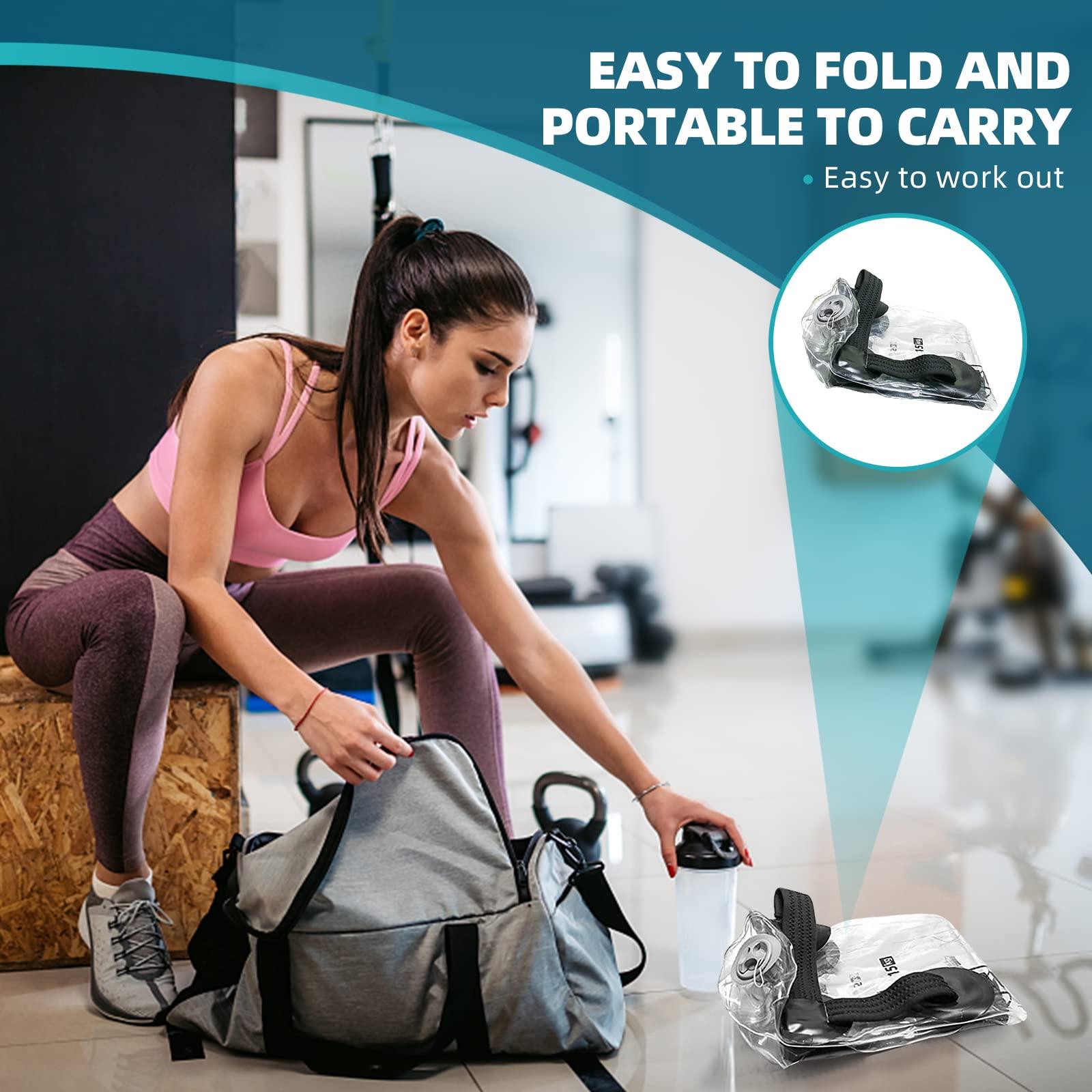 Solim Water Weights Aqua Bag, Workout Sandbag Alternative Strength Training Sand Bag Portable Stability Fitness Equipment Ultimate Core and Balance Training for Home Gym 33 LBS