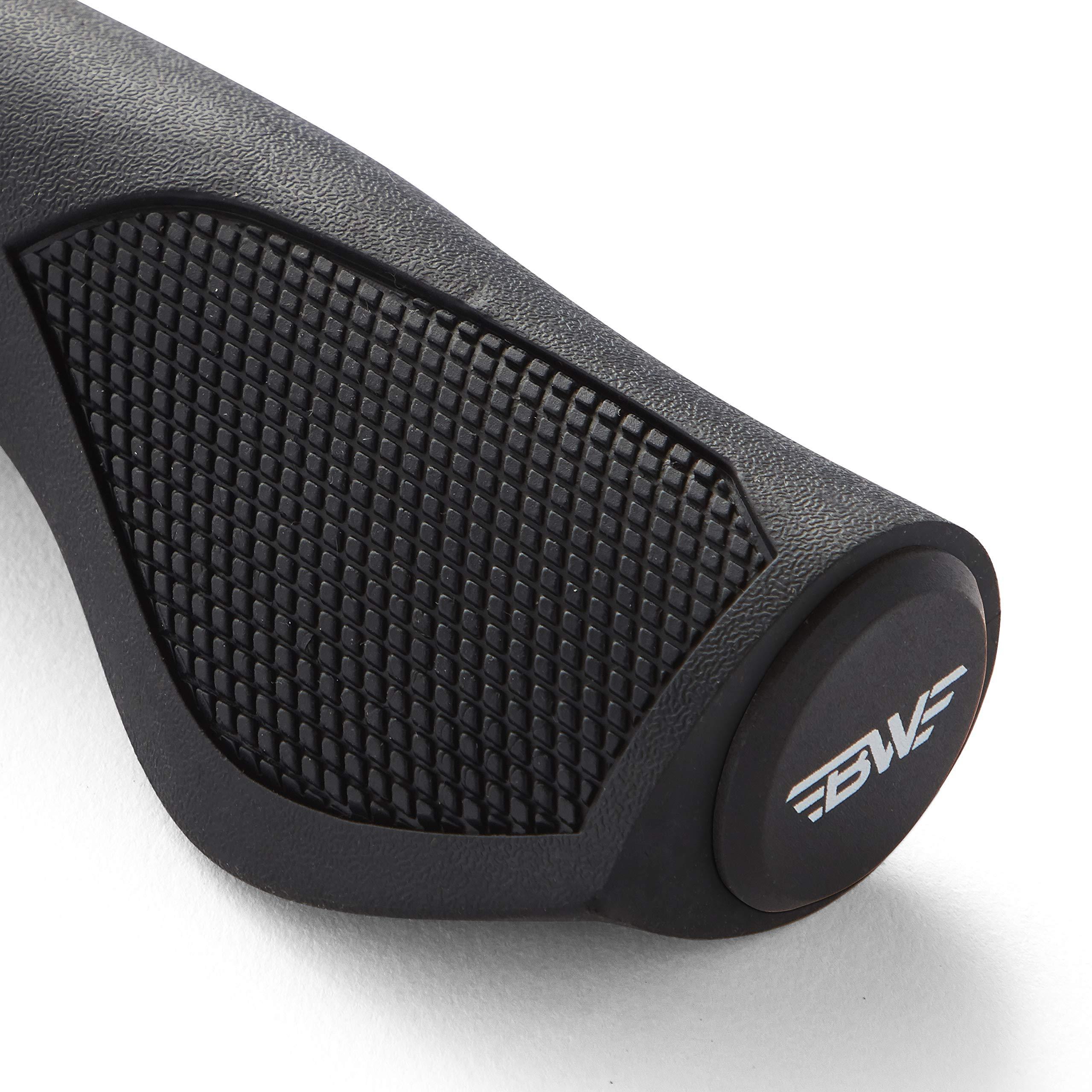 BW USA BW USA Ergo-Lock 2.0 Grips Dual Lock-On MTB Bike Handlebar Grips - Black