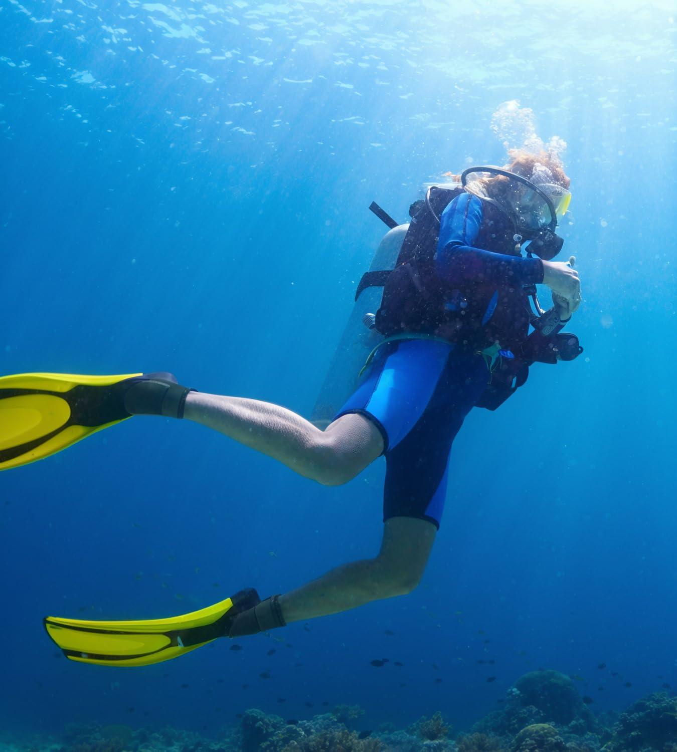 Summshall Summshall Neoprene Wetsuit Socks - 3mm Thick, Anti-Slip, Warm & Comfortable for Diving, Snorkeling, Swimming & More