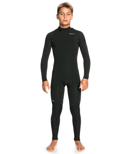 Quiksilver Quiksilver Boys 4/3 Sessions Back Zip Wetsuit - Black | 8