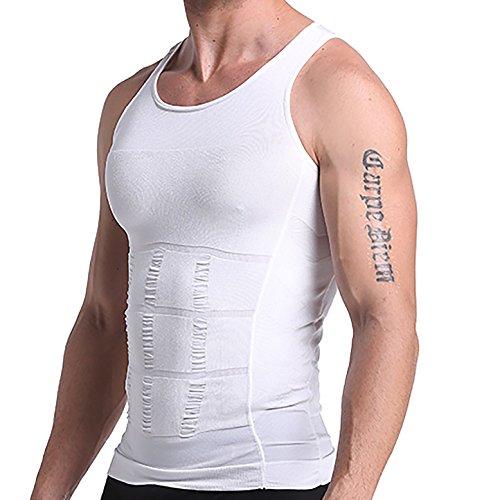 Extreme Fit TagCo USA, Inc Men's Compression and Body-Support Undershirt White - XLarge