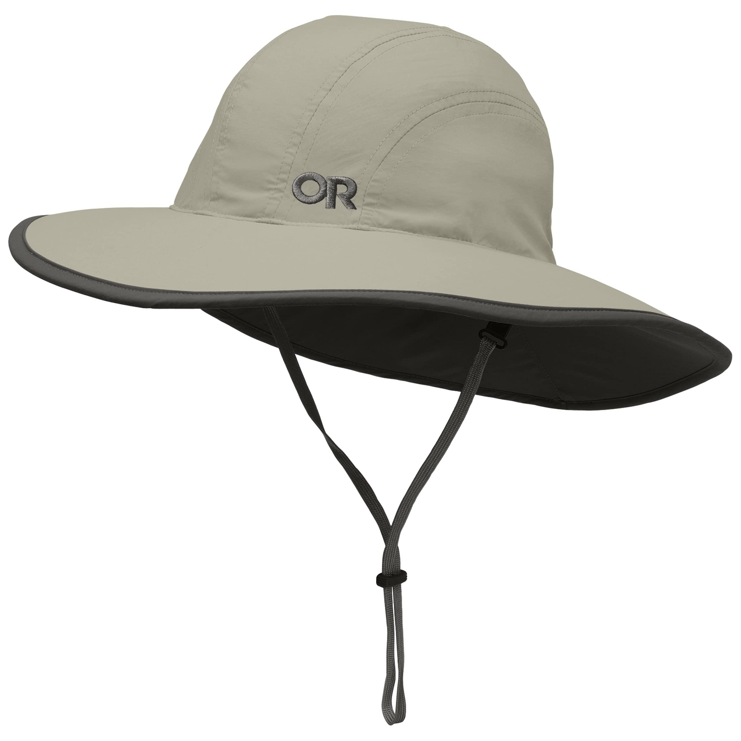 Outdoor Research Outdoor Research Kid\'s Rambler Sombrero Hat (Medium, Khaki/Dark Grey)