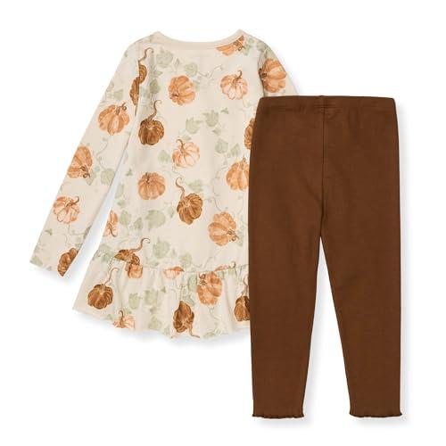 Burt's Bees Baby Burt's Bees Baby - Baby Girls Top and Pant Set, Tunic and Leggings Bundle, 100% Organic Cotton