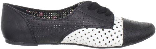 Not Rated Not Rated Women's Stars, Black/White, 9.5 M US