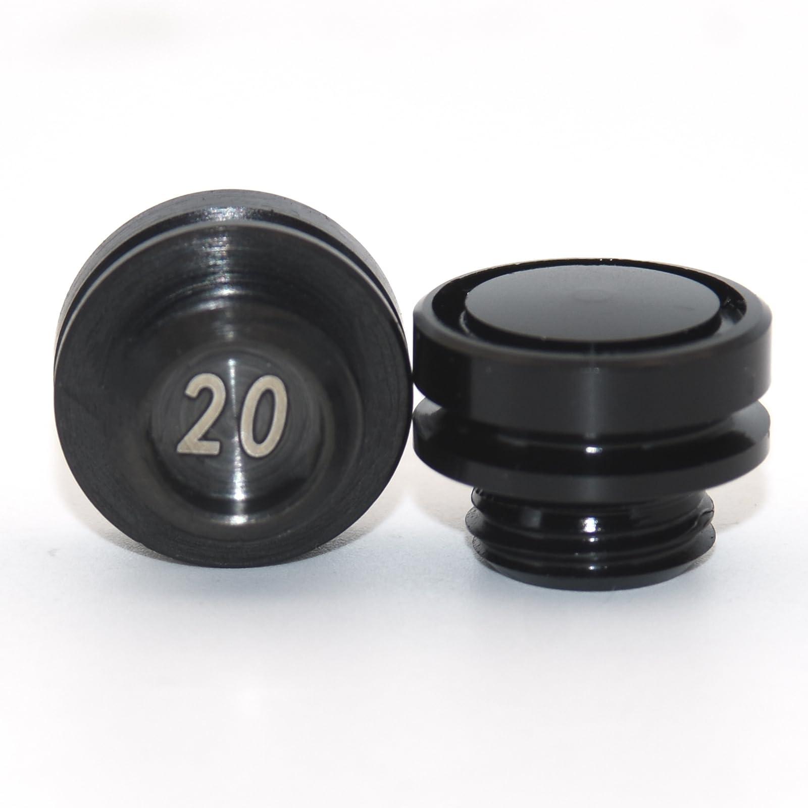 RunzeFeng RunzeFeng 2PCS Golf Putter Weight Compatible with 24 Odyssey Toulon LAS Vegas/PINEGURST Series Putter Head 5/10/15/20/25g Available (2 pcs 20g)