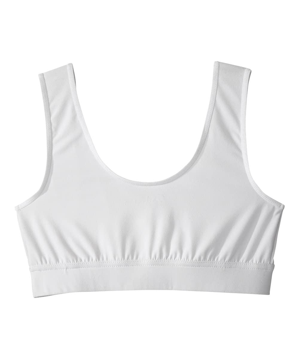 Silvert's Adaptive Clothing & Footwear Silverts Womens Easy Closure Bra - Underwire Free Front Closure Bras for Seniors, Arthritis, Disabled, Surgery Recovery - Adaptive Clothing for Women, Bras for Elderly Women - White XL