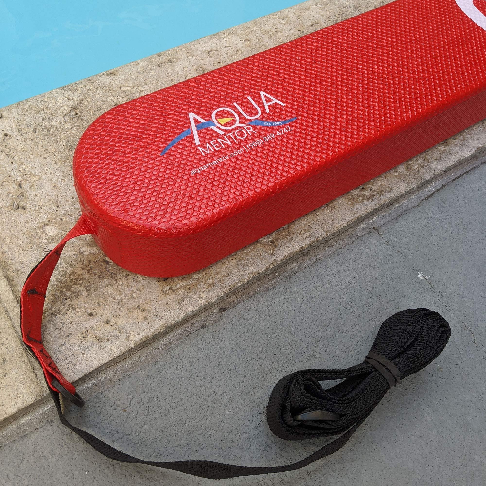 Aquamentor Aquamentor 50\" ExoTube - Made in The USA - Lifeguard Rescue Tube, Pick Resistant Mesh Casing, Crafted for Durability, Superior Grip, and Performance in Lifesaving Emergencies