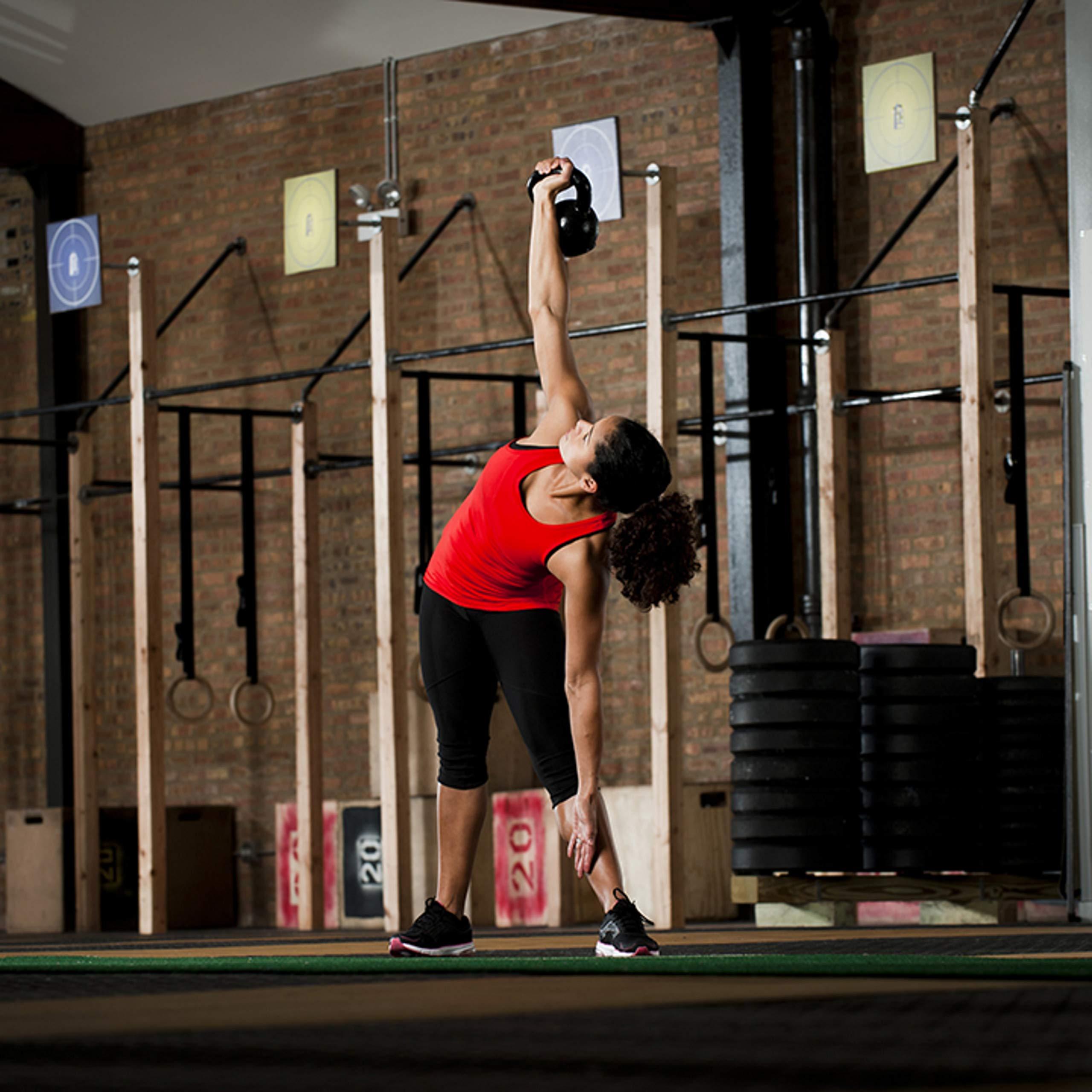 Lifeline Lifeline Fitness 32KG Kettlebell - Premium Quality Exercise Equipment for Full Body Workouts - Non-Slip, Void Free Surface - Powder Coated, Smooth Handles