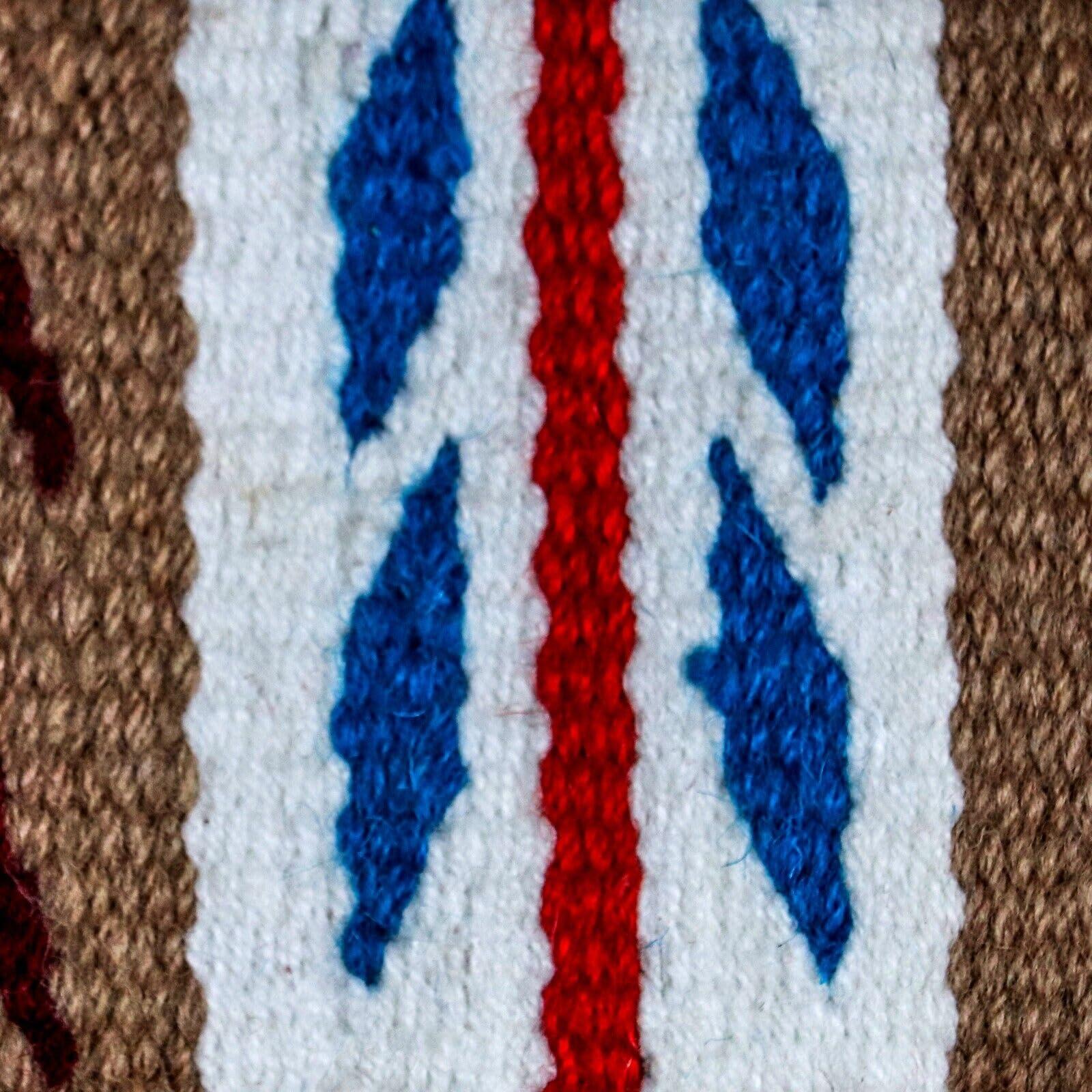 EQUIGEAR EQUIGEAR Western Ranch Horse Saddle Blanket New Zealand Wool Western Design Handmade Saddle Blanket Top Wool Pad Sensor Flex (Customization Available) ZB-040 (36" x 42")