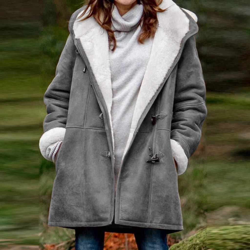 ChicCrate Temu Com,Winter Coats for Women,Abrigos De Mujer Invierno En Oferta,Chaquetas De Mujer,Chamarras Para Mujer,Ropa De Invierno Para Mujer,2025 Jackets Todays Daily Valentines Day Outfit(Gray,XXXL)