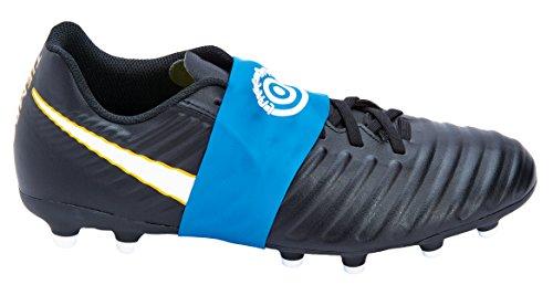 Unique Sports Unique Sports 12 Hot Spots Lace Bands Blue Soccer Shoe Lace Cover (6 Pair)