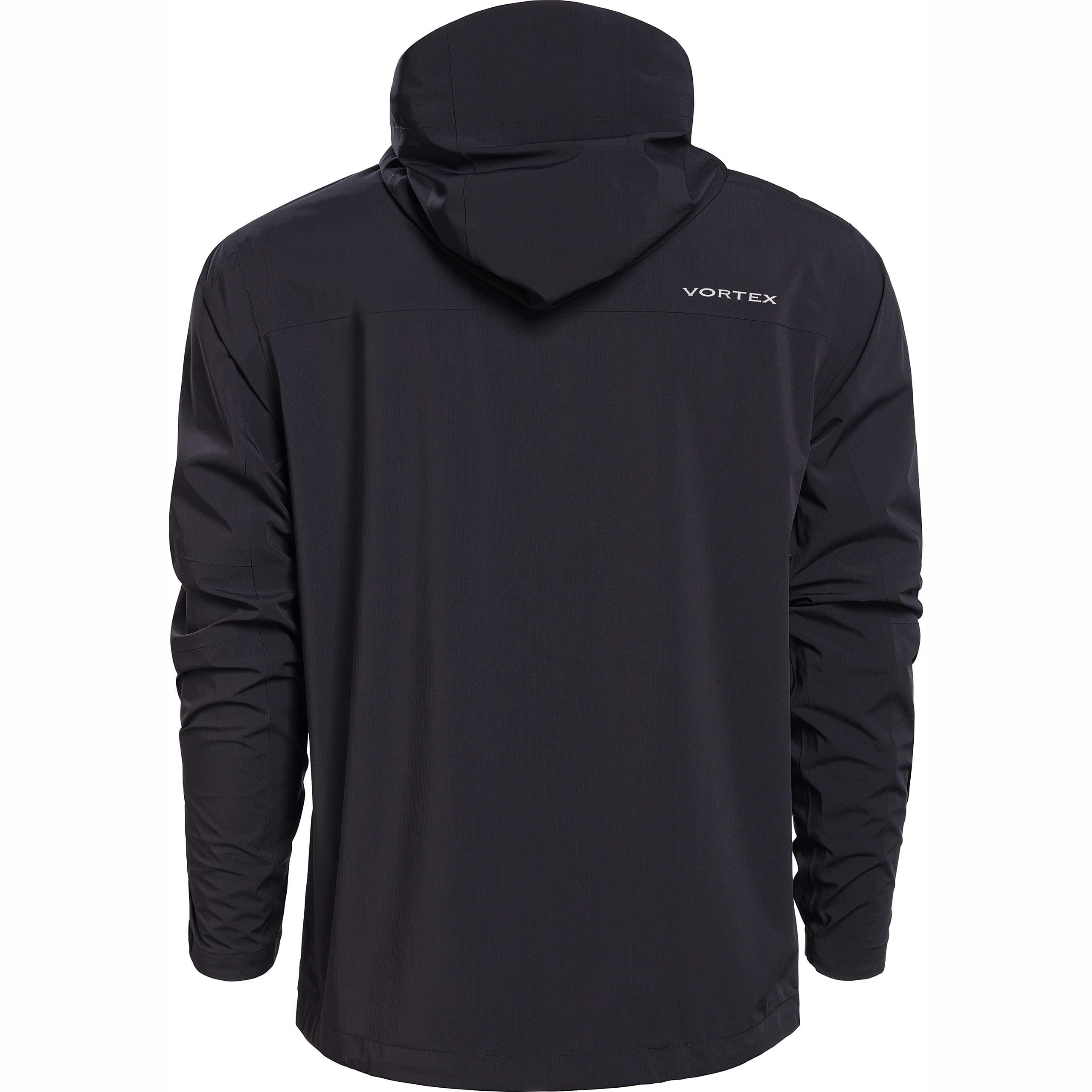 Vortex Vortex Optics Men's Cloud Shaker Rain Jackets (Black, Medium)