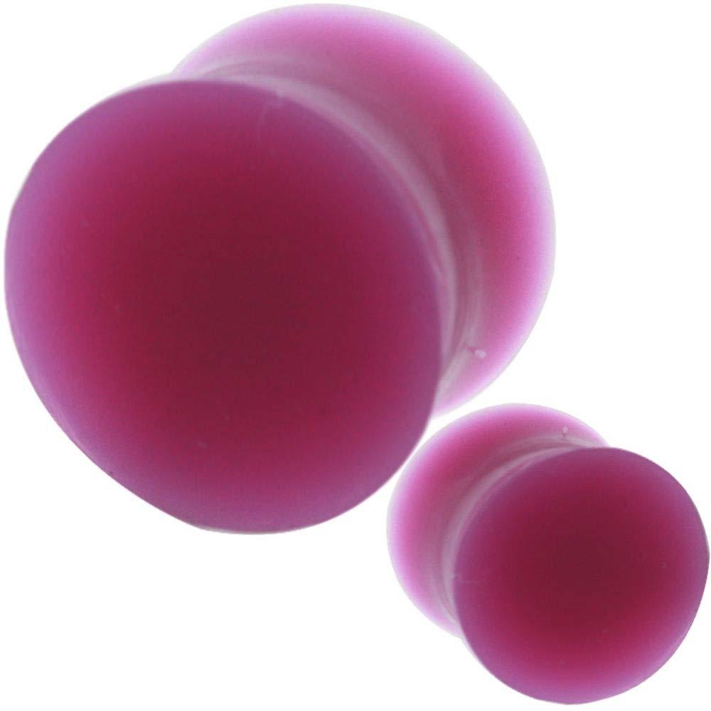 MoDTanOiz - Ear plugs 0 gauges Ear gauges Ears 0 Plugs Tunnels 0 Gauge 0g 8mm Steel Women Men Stone