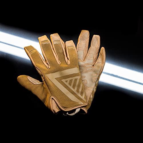Glove Station Glove Station The Impulse - Tactical Shooting Gloves for Men with Touchscreen Compatibility, Lightweight Design and Outstanding Grip for Outdoor, Sports, Motorcycle and Work - Black, XXL