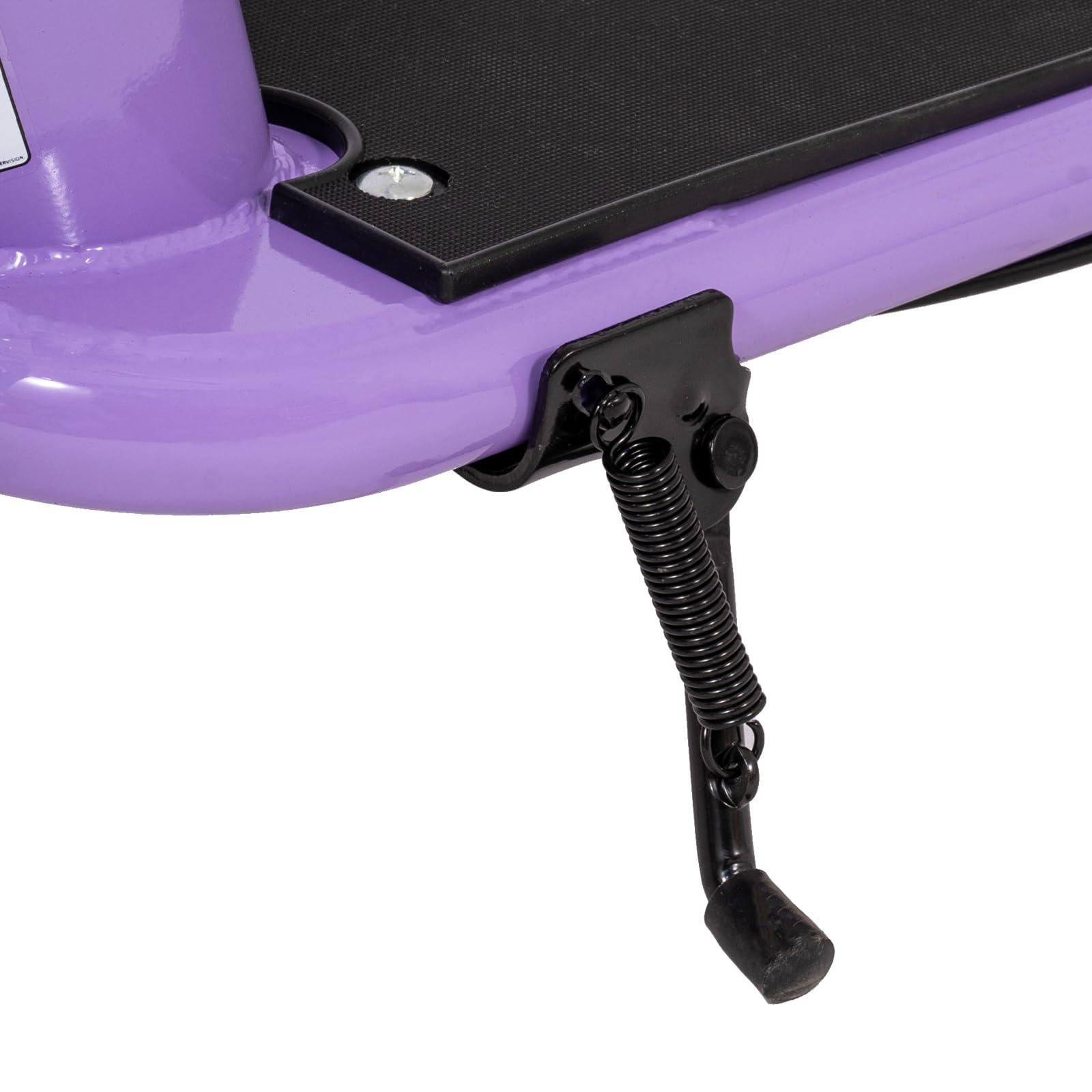 JOYSTAR JOYSTAR Kick Scooter for Kids 5+ Teens & Youth, Lightweight Kids Scooter with Adjustable Handlebar, 2 Wheel Scooter for Boys & Girls, 12" Inflatable Wheels Rear Drum Brakes, Purple