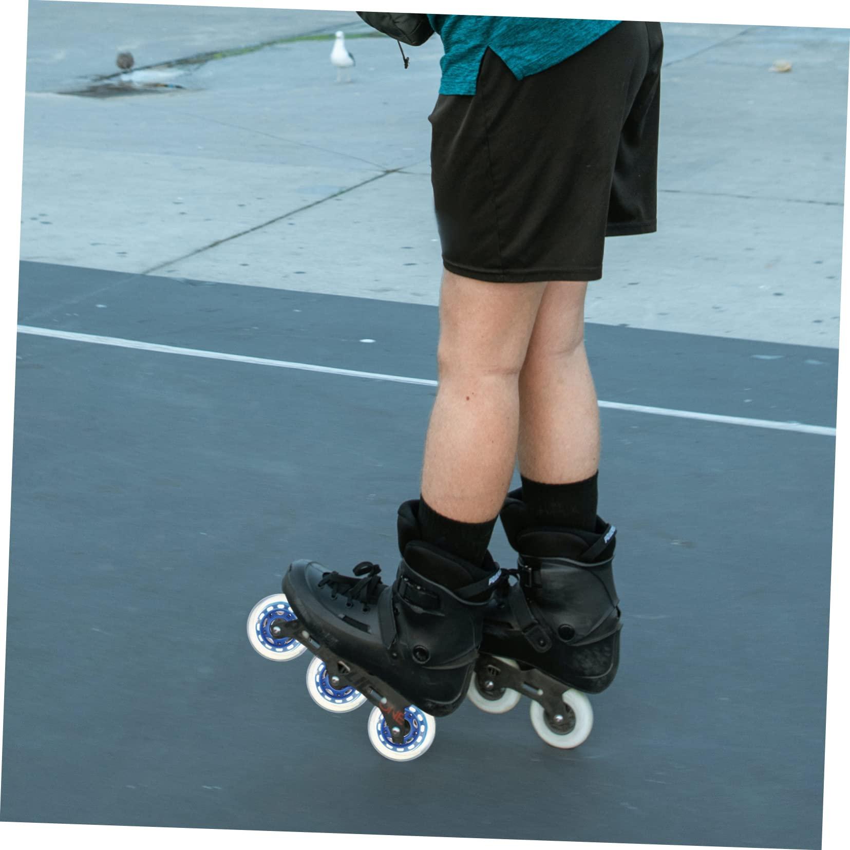 BESPORTBLE BESPORTBLE 4pcs Pulley Skates Accessories Skateboard Replacement Parts Outdoor Skates Indoor Roller Skate Wheels Inline Roller Wheels High Elasticity Child Polyurethane Pu Supplies