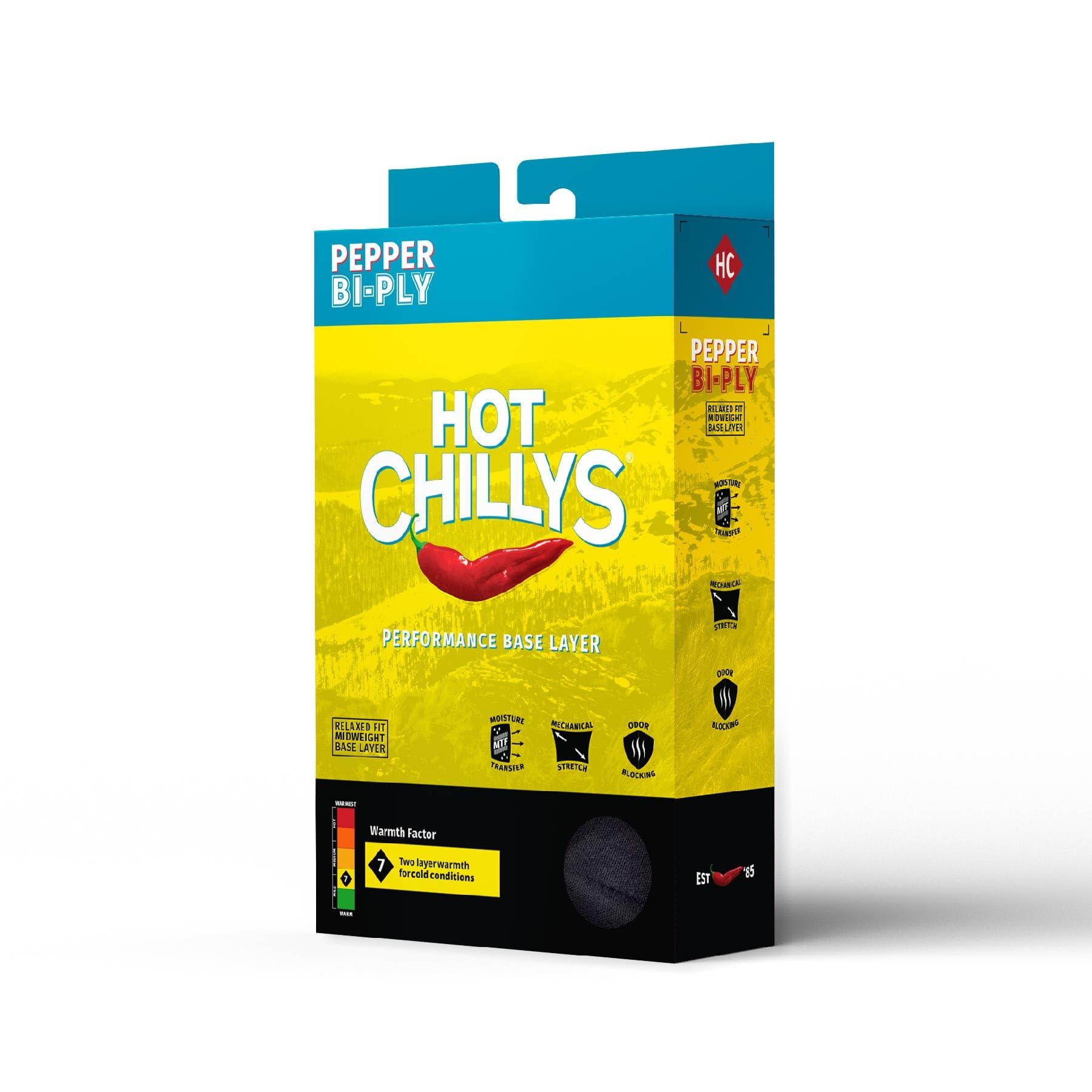 Hot Chillys Hot Chillys Women\'s Bi-Ply Bottom Midweight Relaxed Fit Base Layer - Black, Small