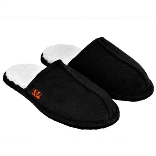FOCO Cincinnati Bengals Mens High End Open Back Slide Slipper Small