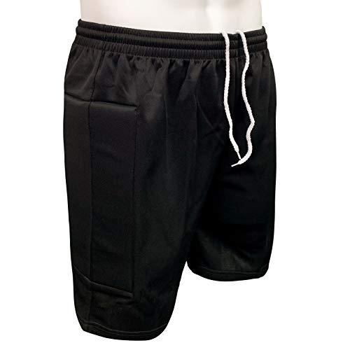 Finale Goalkeeper Jersey Set, Padded Goalie Shirt and Padded Goalkeeper Short (3 Colors, Neon, Orange and Red) (X-Large, Red)