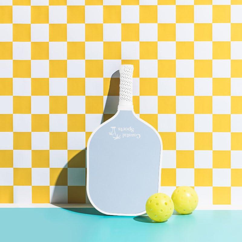 Coastal Sports Coastal Sports Pickleball Paddle | Graphite Face & Honeycomb Polymer Core | Premium Grip | Lightweight (Sky Blue)