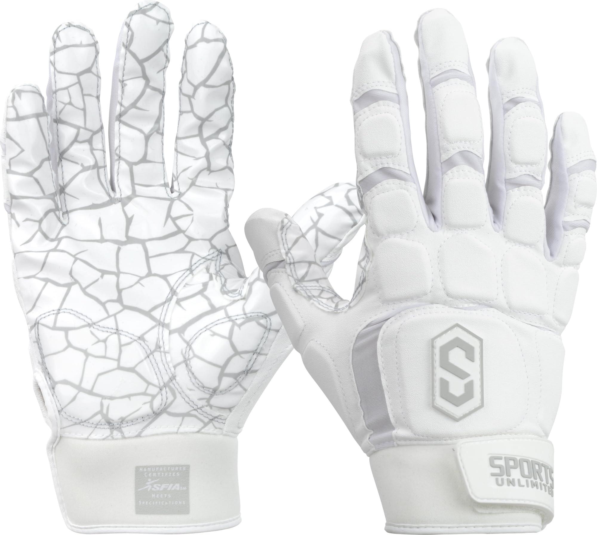 Sports Unlimited Sports Unlimited Max Clash Padded Lineman Adult Football Gloves