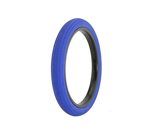Alta Alta Bicycle Tire Duro 18\" x 1.95\" Bike Tire Full Thread, Multiple Colors (Blue)