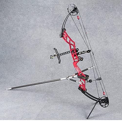 HNZMDY HNZMDY 30\" 10\" 4\" Archery Bow Stabilizer Set Carbon Fiber Balance Bar Stabilizer for Recurve Bow and Compound Bow Hunting Shooting (Bow stabilizer Set)