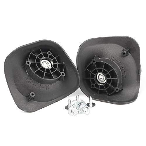 GZYF GZYF Replacement Luggage Wheel Repair Suitcase Bag Spinner Wheel for Universal Travel Luggage W041, Black Large