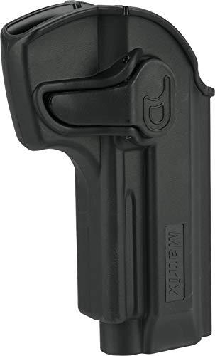Evike Evike Airsoft - Matrix Hardshell Adjustable Holster for M9 Series Airsoft Pistols (Type: Black/No Mount)