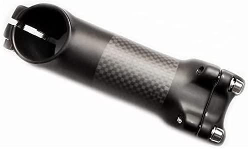 ZECHAO ZECHAO 31.8mm Ultralight Carbon Bike Stem,6/17 Degree Mountain Road Moutain Aluminum Alloy 60/70/80/90/100/110/120/130mm Bike Stem Bike Stem (Color : 17 Degrees, Size : 100mm)
