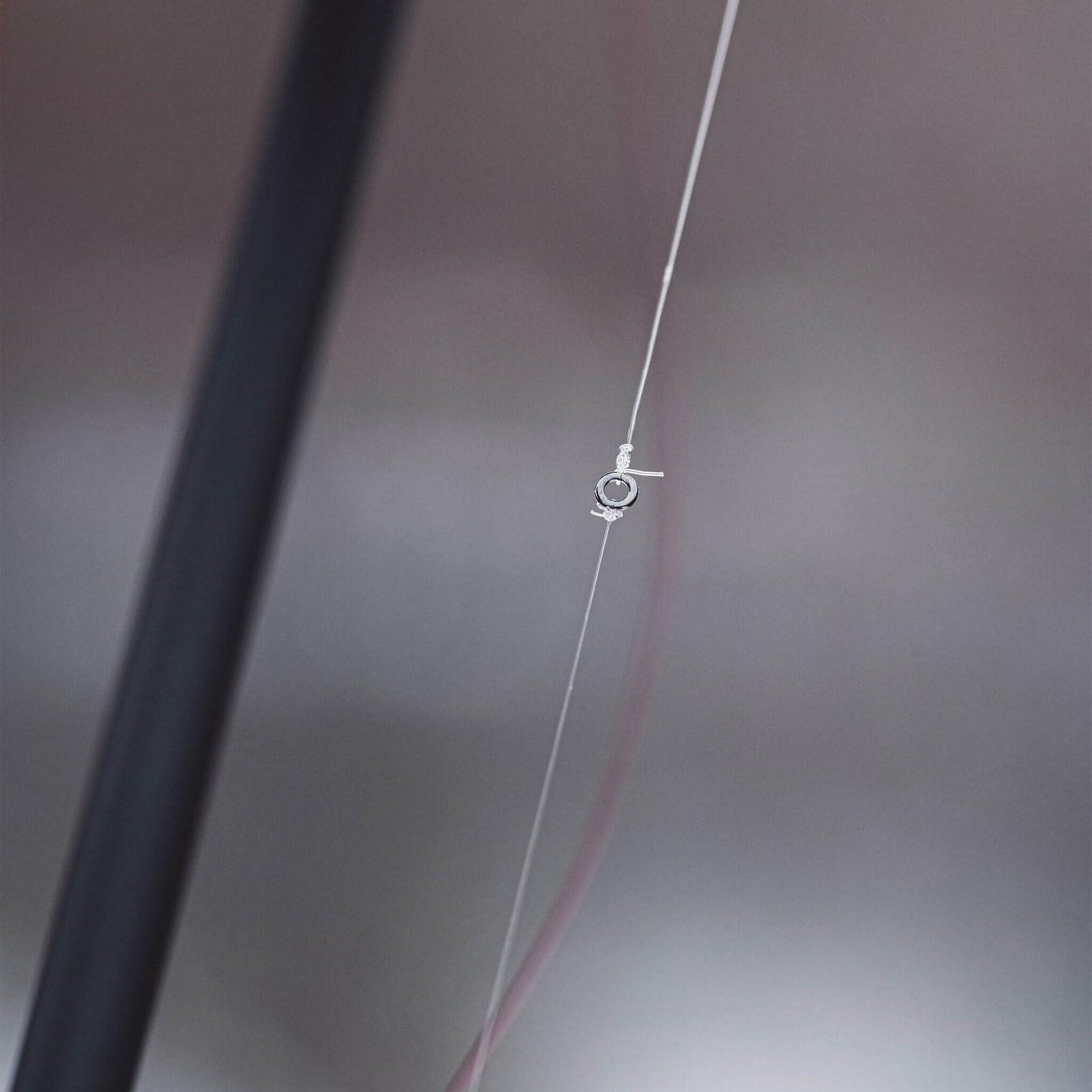 Cortland CORTLAND Ultra Premium Fluorocarbon Durable Flexible Abrasion-Resistant Trout Tippet with Plasma Finish for Freshwater | Nymphing/Dry Fly Fishing/Streamer Fishing, 30 YDS, 02X-19.6 LB