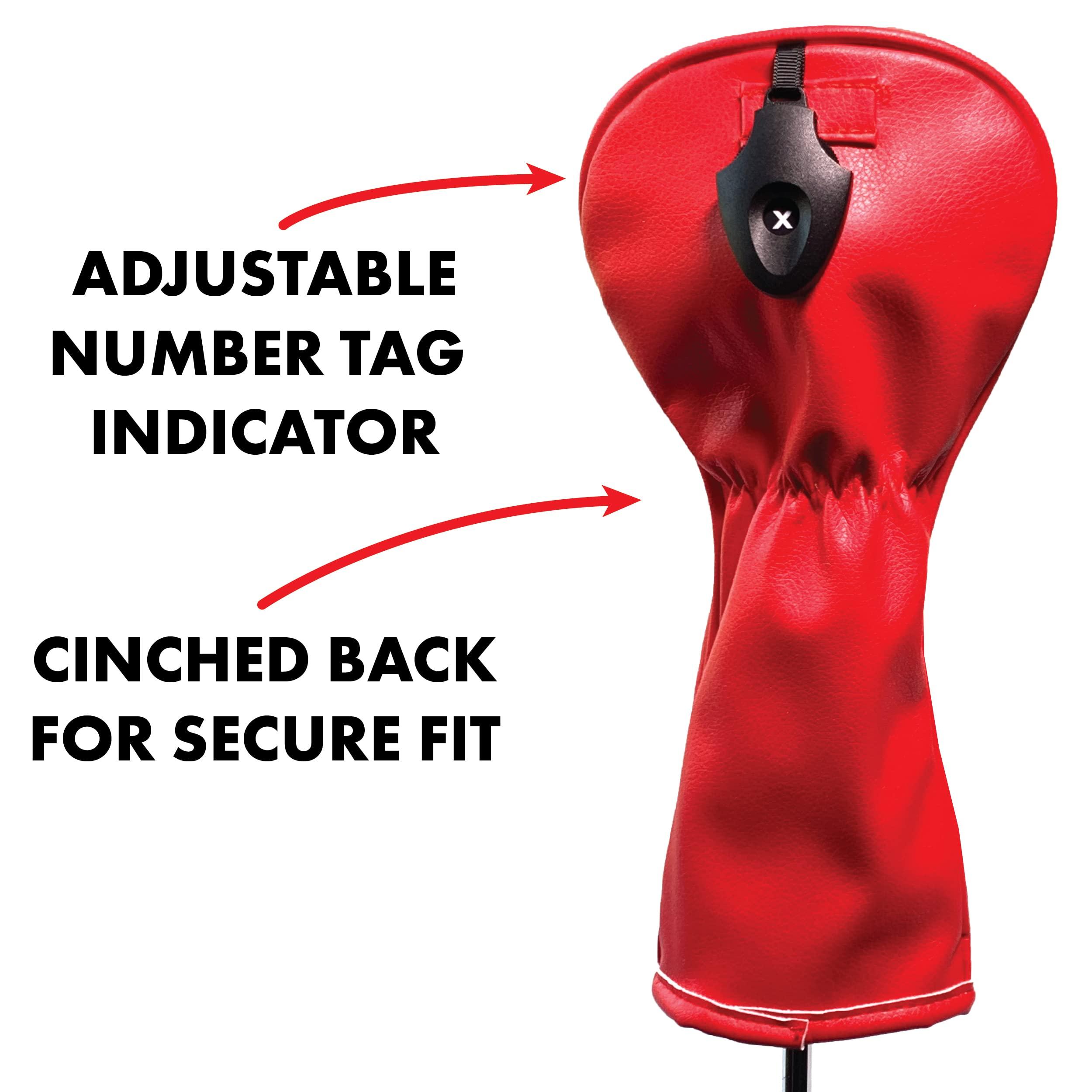 Team Golf Team Golf NCAA Alabama Vintage Fairway Headcover (Color) - Printed Team Golf NCAA Vintage Fairway Headcover (Printed), Fits All Fairway, Hybrid and Utility Clubs