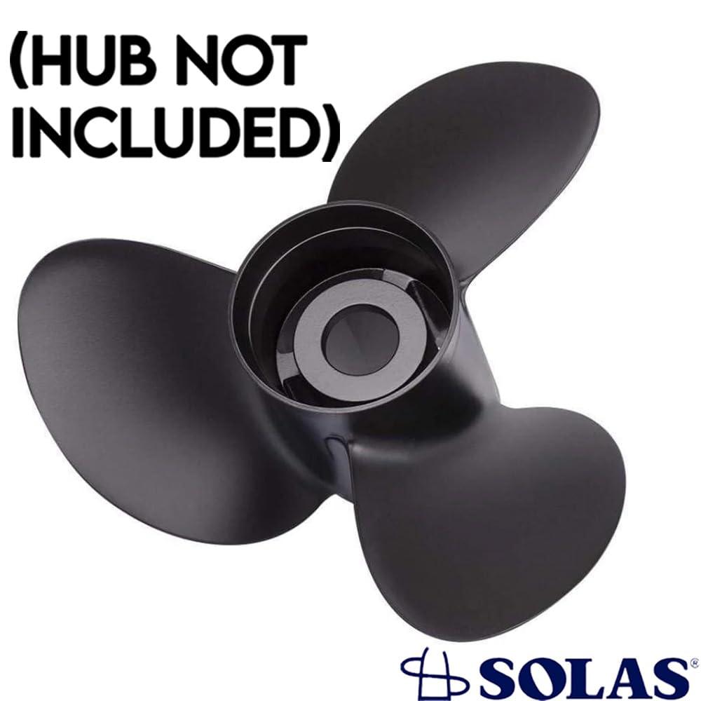 Rareelectrical Rareelectrical New Aluminum Propeller Compatible with Johnson/Evinrude by Part Number 9512-153-19 Diameter 15.3" X 19" Pitch 3 Blades Left Hand Rotation Rubex 3 Plus