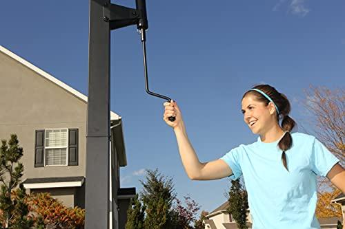 Lifetime Lifetime Crank Adjust In Ground Tempered Glass Basketball Hoop, 54\", Clear