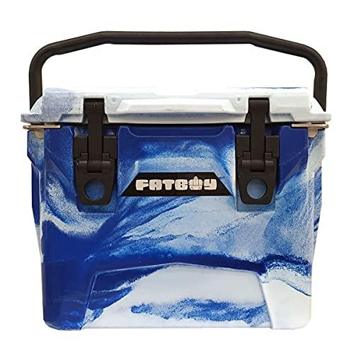 Fatboy Fatboy 10QT Rotomolded Cooler Chest Ice Box Hard Lunch Box - Marine Camo