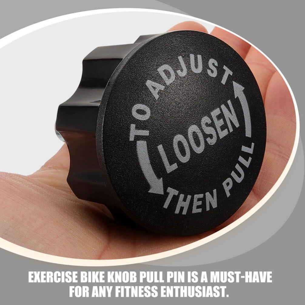 Toddmomy Toddmomy Fitness Equipment Accessory Exercise Bike Height Adjustment Pin Replacement Knob Screw Sturdy Plastic