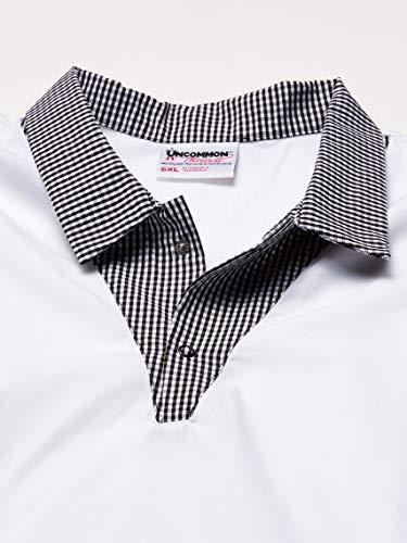 Uncommon Threads Uncommon Threads Men's Plus Size 0940-4410, White, 6XL