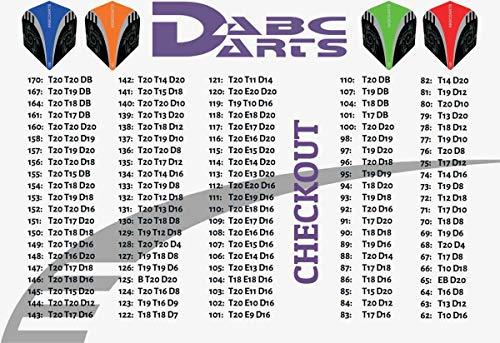 abcdarts ABC Darts 306110 Unisex Adult Classic Darts - Purple