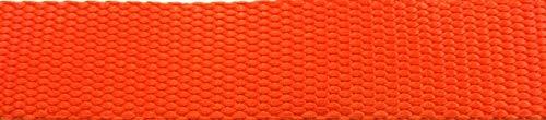 Tapecraft Tapecraft Heavy Nylon Webbing Available in , 5/8, , 1, 1  and 2 Widths. in Lots of 1 Yard, 5 Yards, 10 Yards, 20 Yards and 50 Yards. (3/4\" Florescent Orange, 20 Yards)