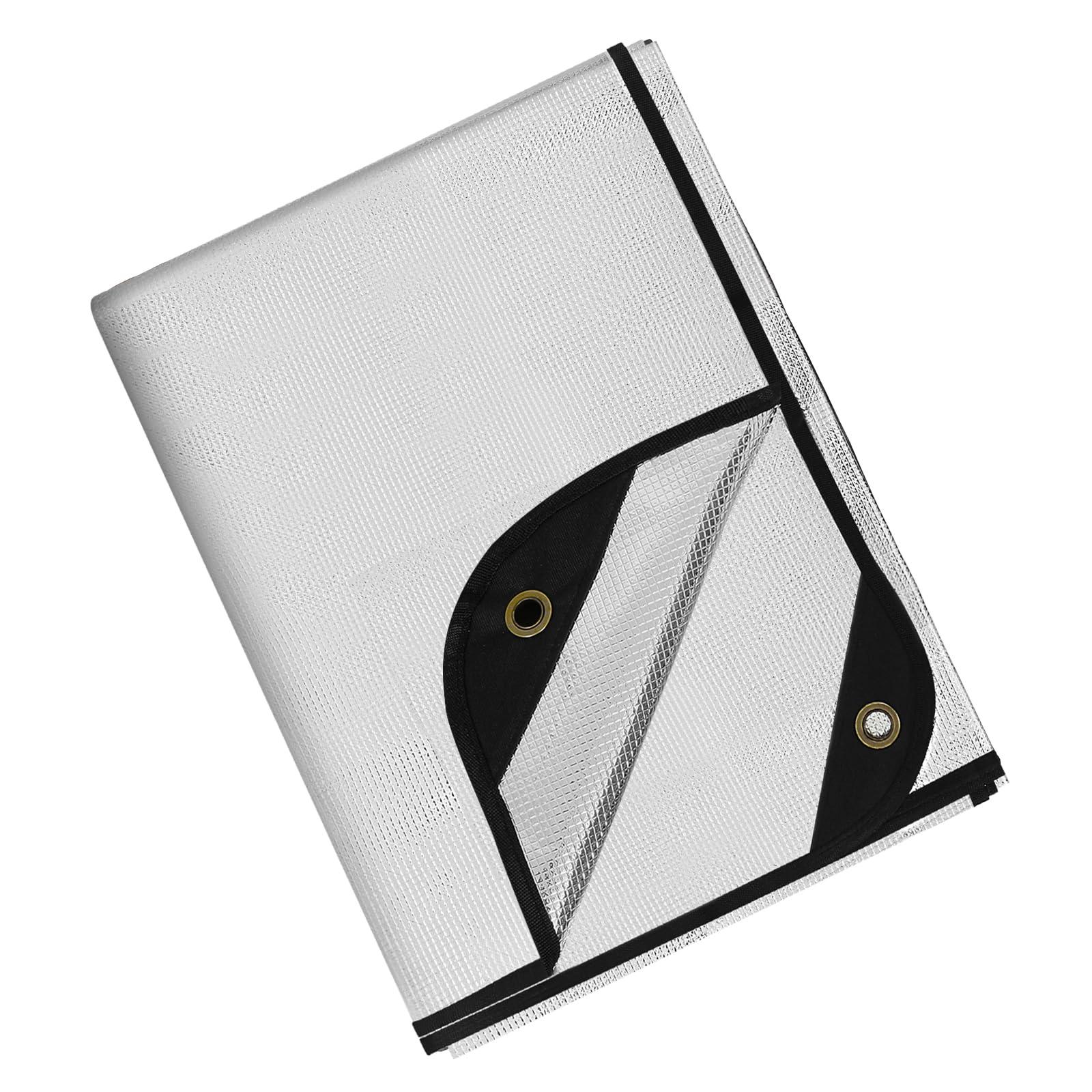 BESTHUNTINER BESTHUNTINER Double Aluminium Heavy Duty Survival Blanket -Multifunctional Reflective Tarp Thermal Blanket - 60\" x 83\" Waterproof for Camping Hiking Outdoors Emergency Blanket