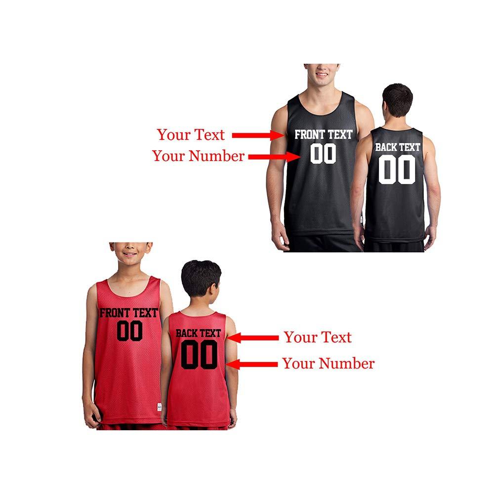 Just Customized Personalize Your Own Team Basketball Jersey with Your Custom Name and Number