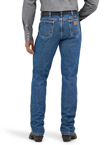 Wrangler 0936 Cowboy Cut Slim Fit Jean, Stonewashed, 35W x 36L