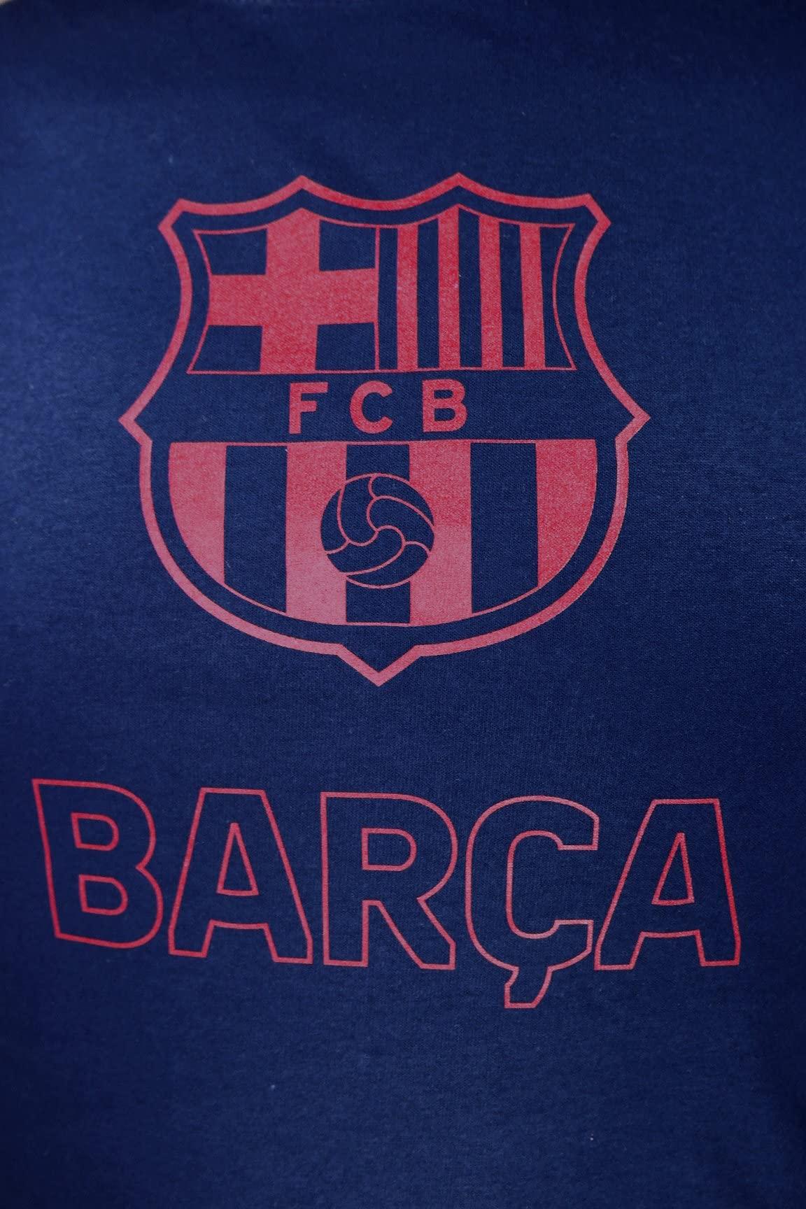 Icon Sports Icon Sports Men Compatible wit FC Barcelona Officially Licensed Soccer T-Shirt Cotton Tee -33 Medium