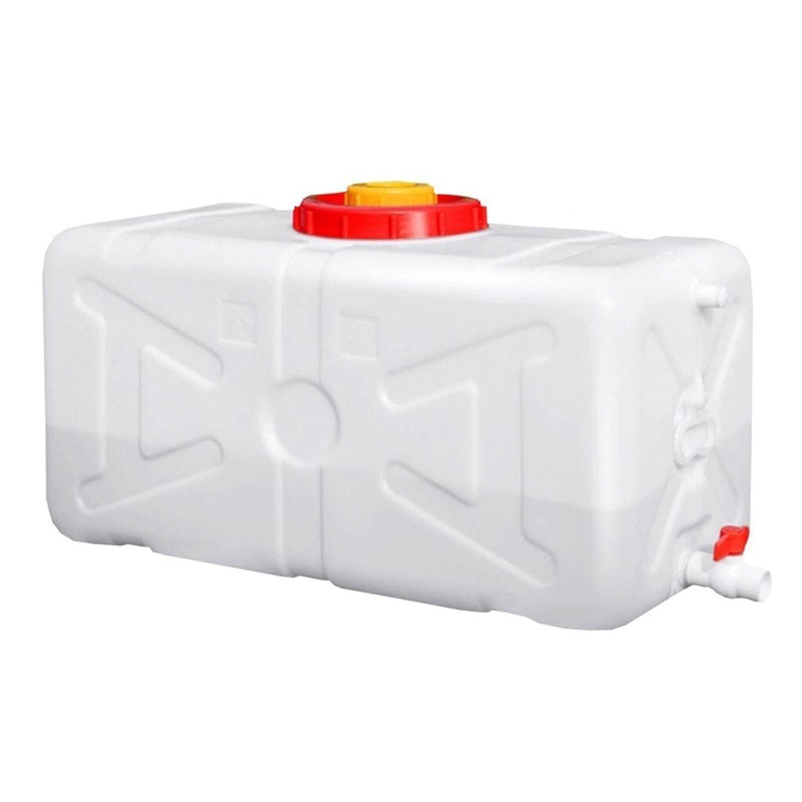 YXCUIDP YXCUIDP Outdoor Water Tank,Thick Plastic Food Grade Water Container Water Storage Containers with Faucet, Agricultural Construction Watering Camping & Hiking Water Storage(25L)