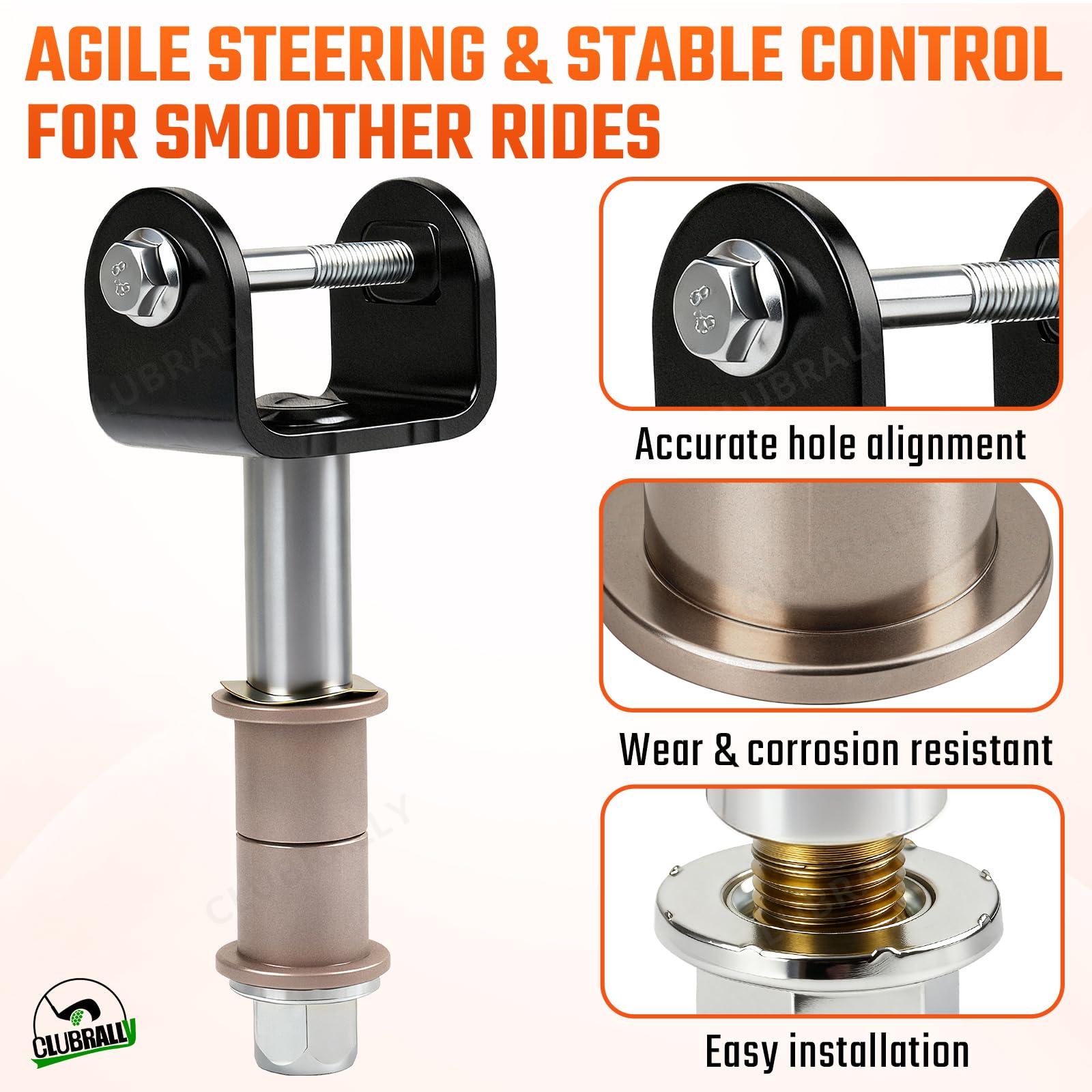 CLUBRALLY CLUBRALLY Club Car Precedent Deluxe Golf Cart Front End Repair Kit 2004-Up