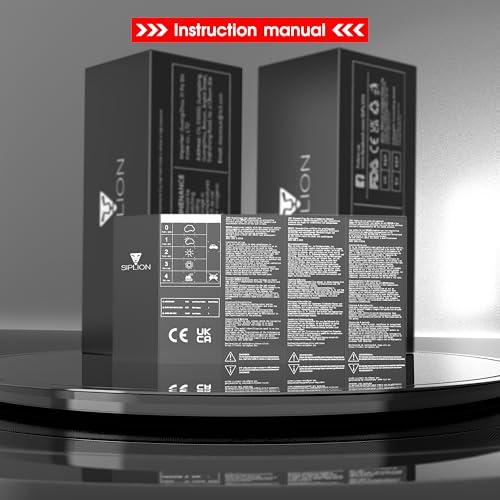 SIPLION SIPLION Men's Sunglasses Polarized Sport Glasses for golf fishing driving Metal Frame Sun glasses 8729 Black+blue